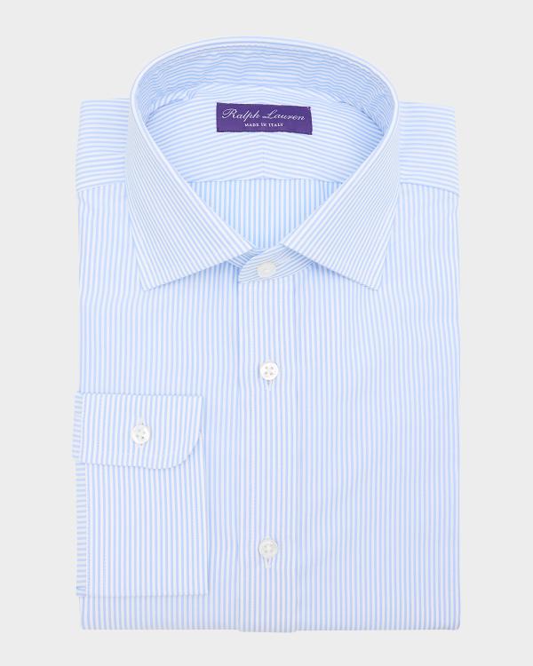 Ralph Lauren Purple Label Men's Linen Shirt | Neiman Marcus
