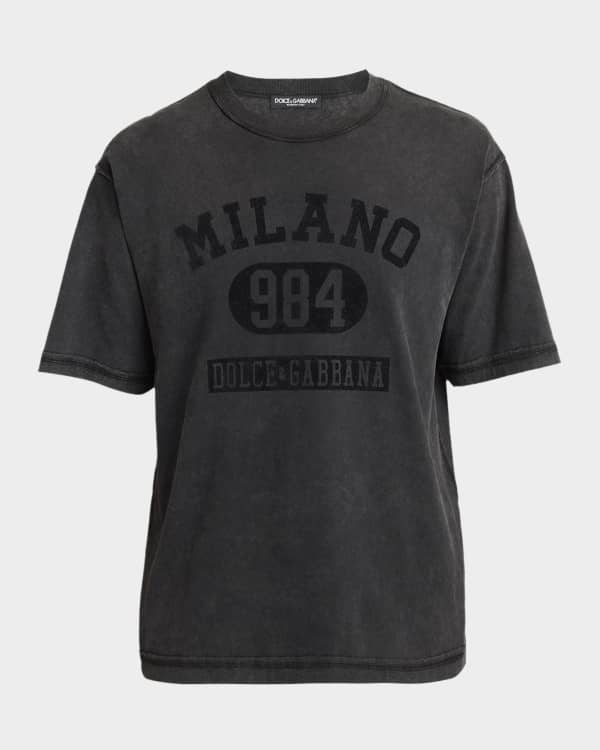 Dolce&Gabbana Men's Italian Holiday Graphic T-Shirt | Neiman Marcus