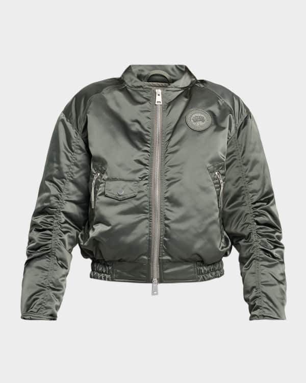 Chilliwack Hooded Wool Bomber Jacket 