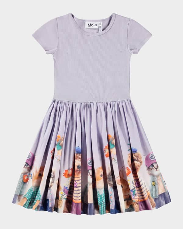 Kid's Kim Embroidered Smiley Beanie