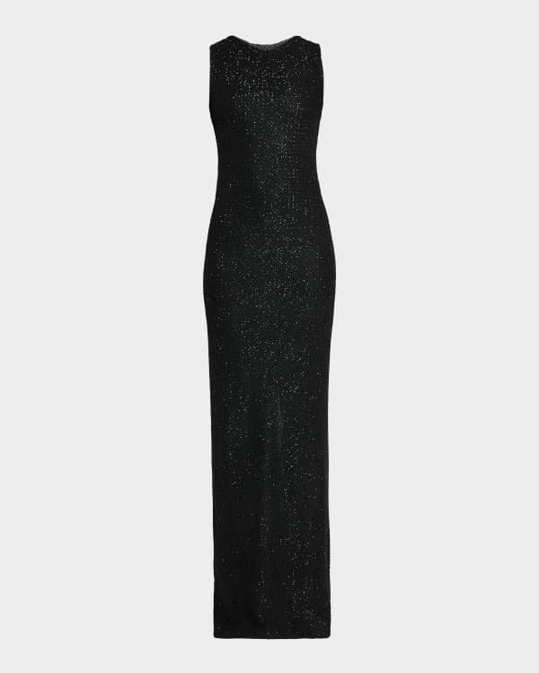 carmen marc valvo halter dress Fuchsia Ruffle Halter Dress