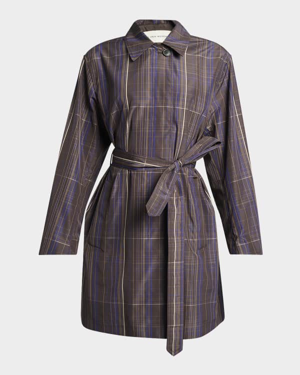 Dries Van Noten Villa Oversized Wool-Blend Parka Jacket | Neiman