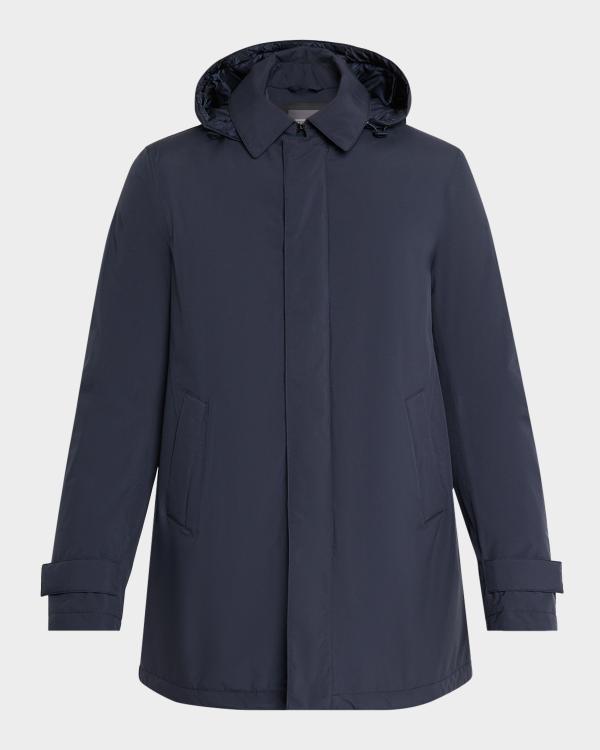 Moncler Men's Larezila Long Parka | Neiman Marcus