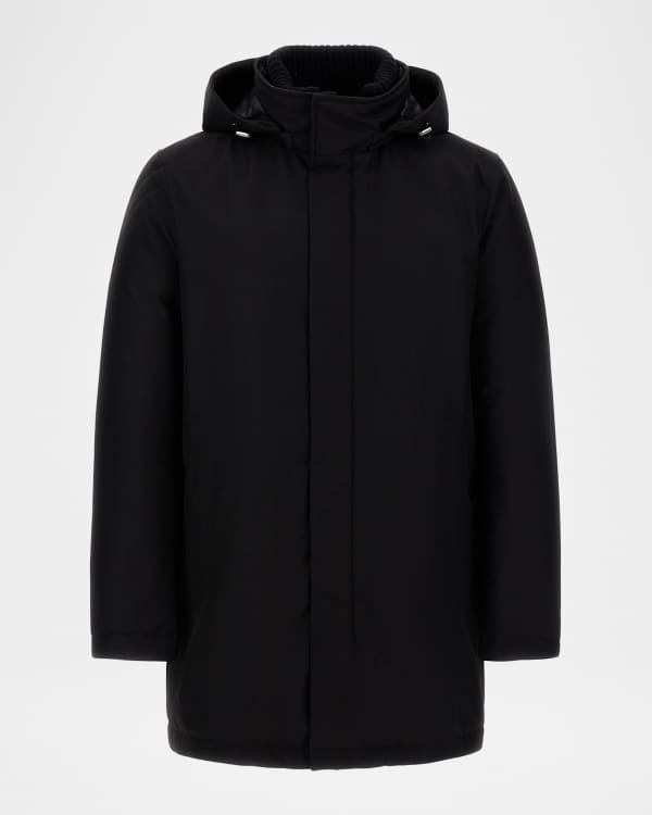 Herno Men's Gore-Tex Quilted Down Blazer | Neiman Marcus
