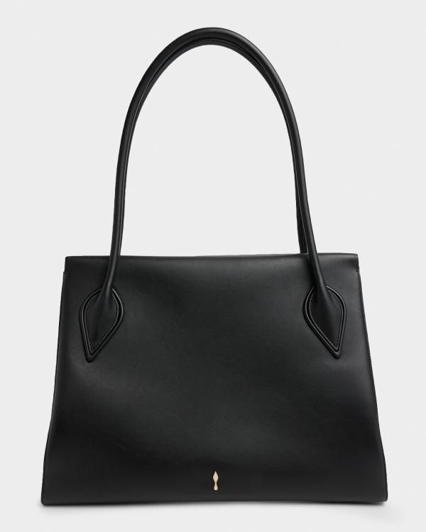 Christian Louboutin Cabata Small Tote in Grained Leather | Neiman