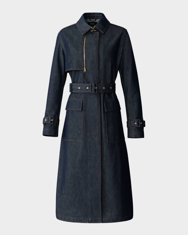 Mai Wool Belted Wrap Coat 
