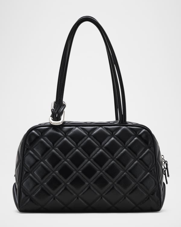 MZ WALLACE Madison Quilted Nylon Satchel Bag | Neiman Marcus