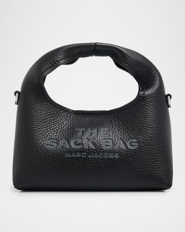Marc Jacobs The Glam Studs Leather Mini Sack Bag | Neiman Marcus