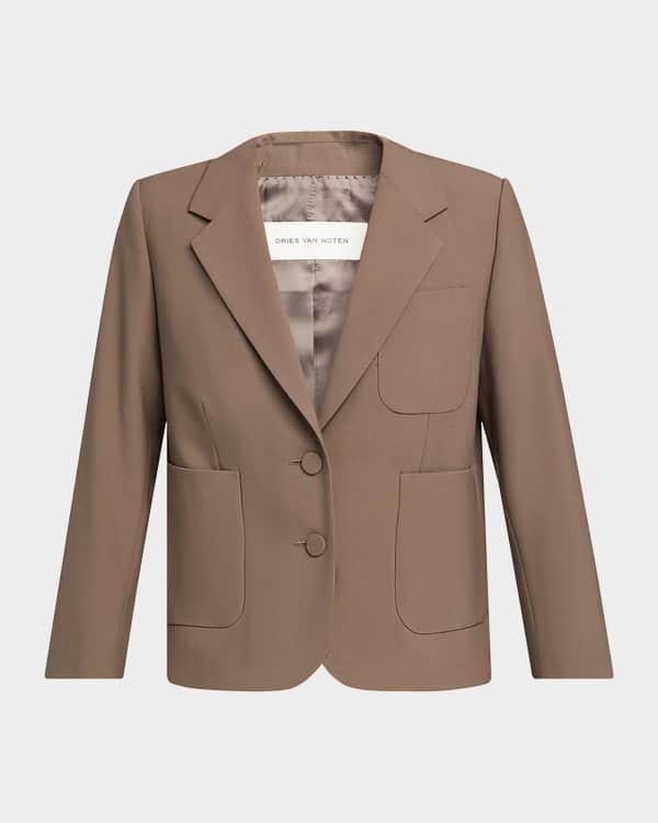 Dries Van Noten Bea Embellished Short Jacket | Neiman Marcus