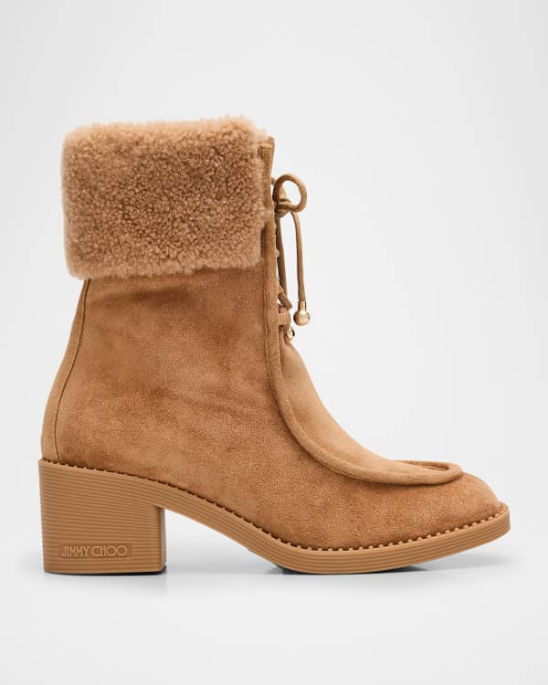 Jimmy Choo Camile Suede Ankle Boots | Neiman Marcus