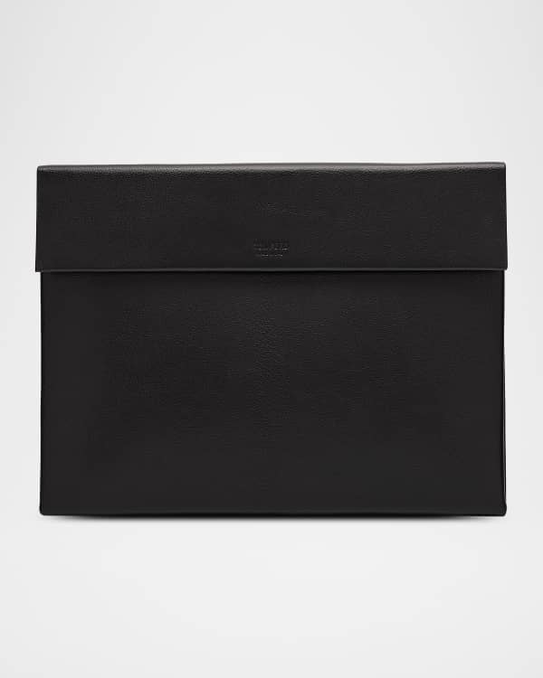 TOM FORD Men's Zip-Around Leather Portfolio Case | Neiman Marcus