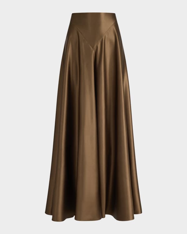 ワンピース A FERRETTI Women Mid Skirts 04710150 0172 BROWN Sandro_SFPJU01379-11_F_1.jpg