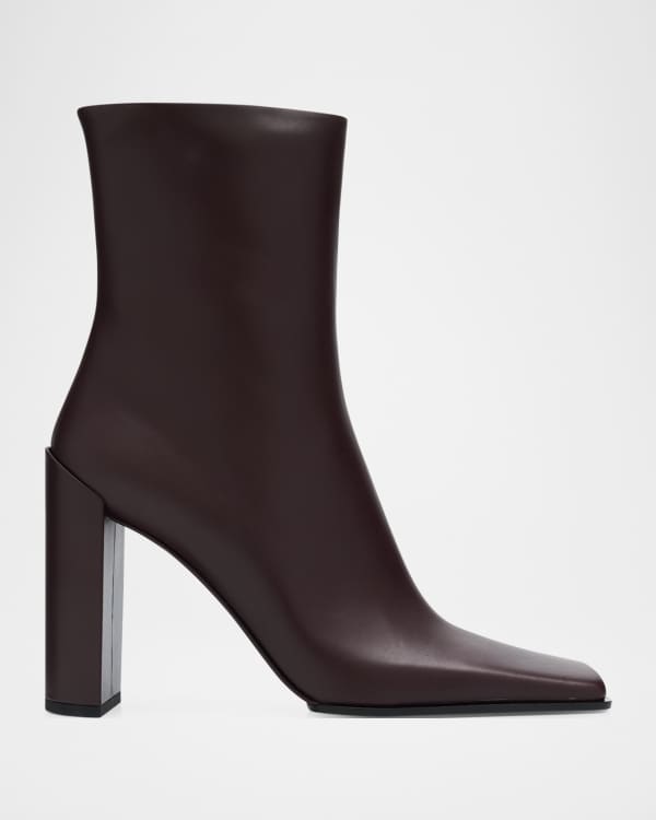 Jimmy Choo Camile Croc-Embossed Leather Ankle Boots | Neiman Marcus