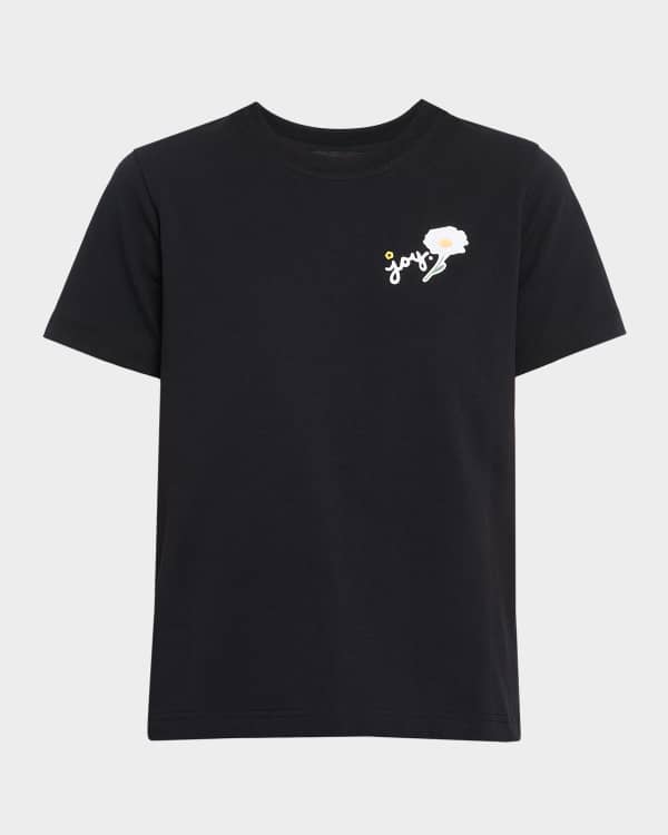 Marc Jacobs Trompe-L'oeil Short-Sleeve Scarf Tee | Neiman Marcus