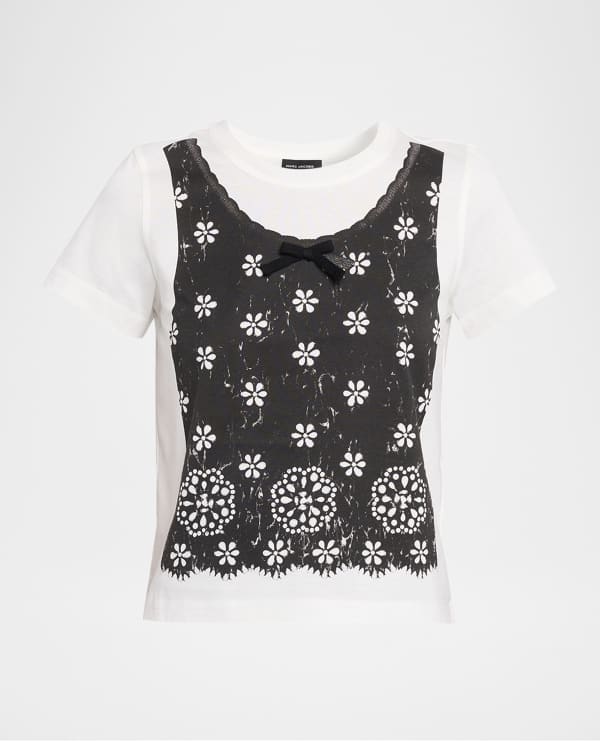 Marc Jacobs Doodle Slim T-Shirt | Neiman Marcus