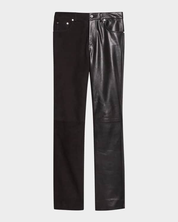 Helmut Lang Sheer Bootcut Pants | Neiman Marcus