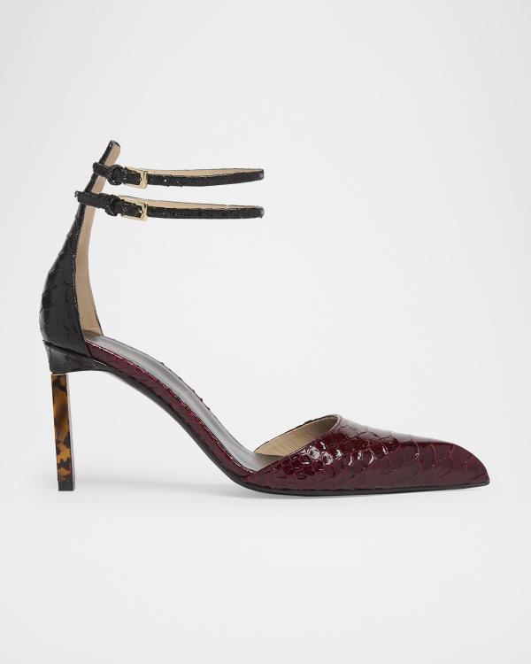 Aquazzura Amourose Patent Heart Stiletto Pumps | Neiman Marcus