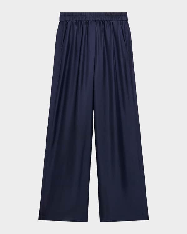 Theory Drawstring Pull-On Pants | Neiman Marcus