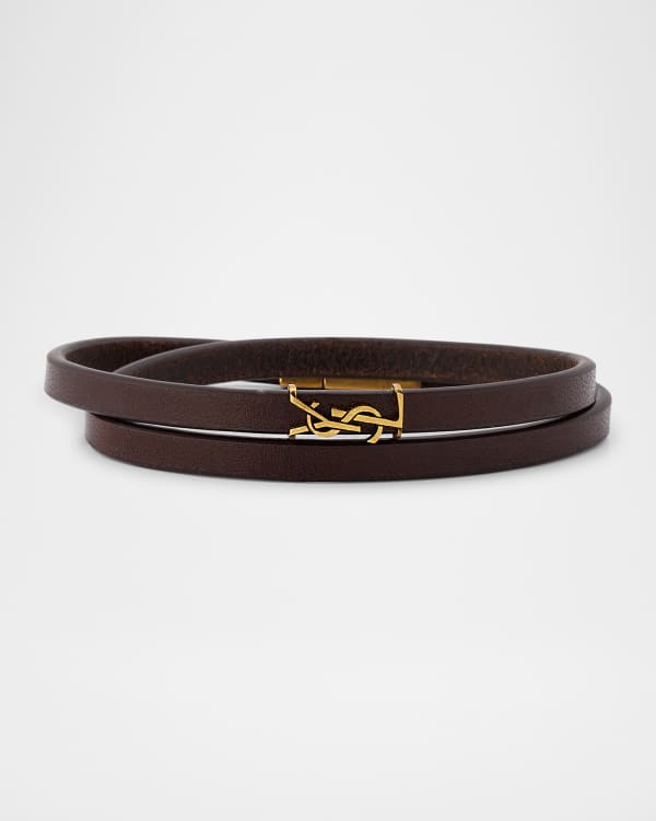 Saint Laurent Wavy Cuff Bracelet | Neiman Marcus