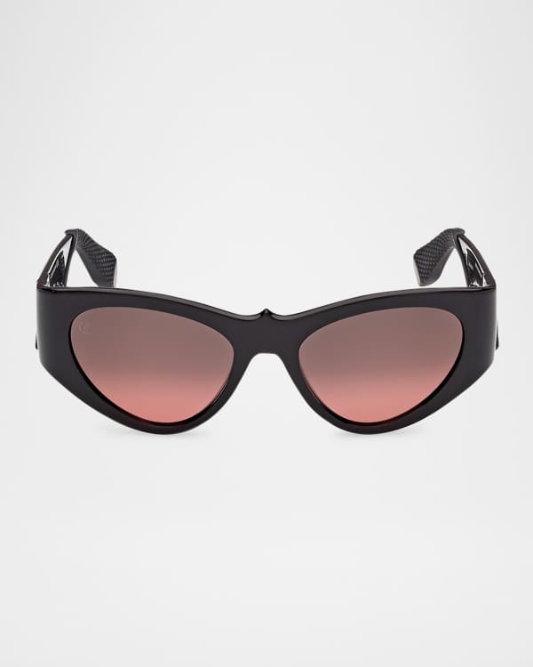 mimmim様 Miu Miu Mirrored Acetate Cat-Eye Sunglasses | Neiman Marcus