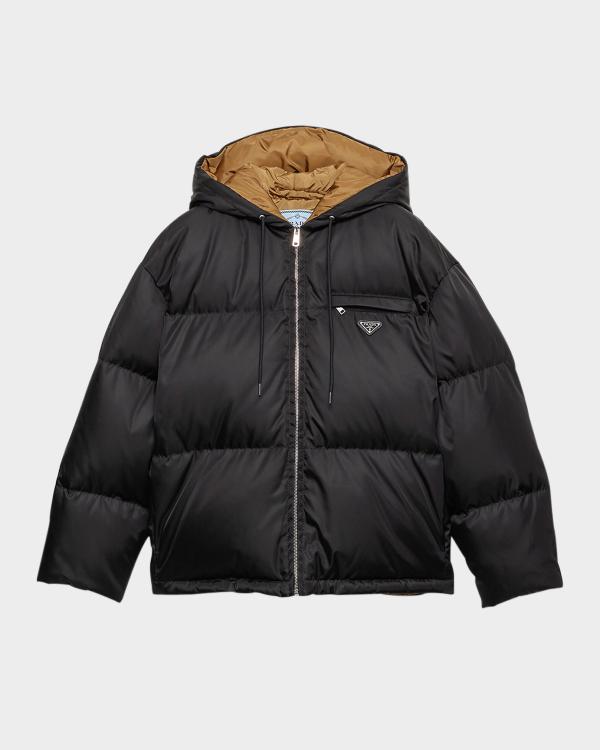 Prada Re-Nylon Down Jacket | Neiman Marcus