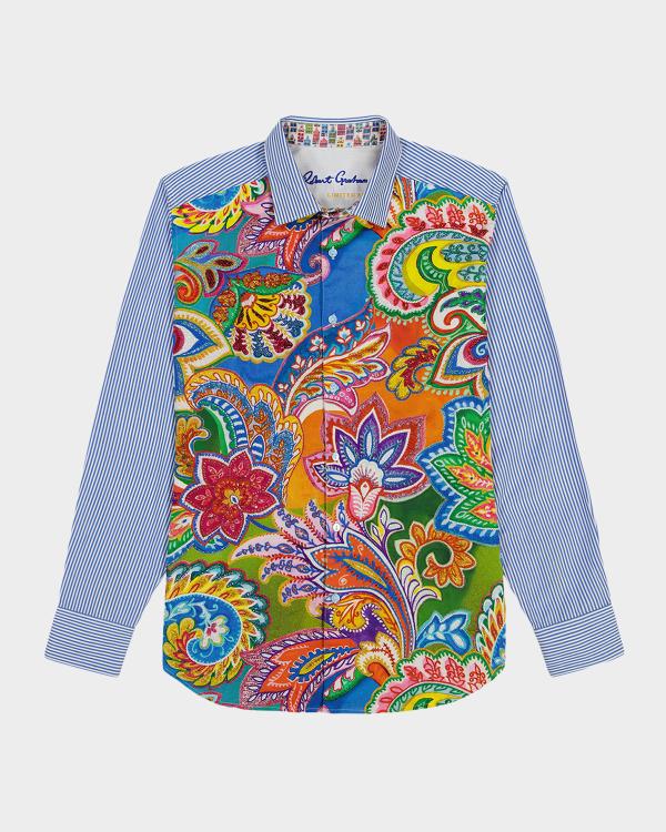 Homme Plisse Issey Miyake Men's Multi-Pocket Pleated Button-Down