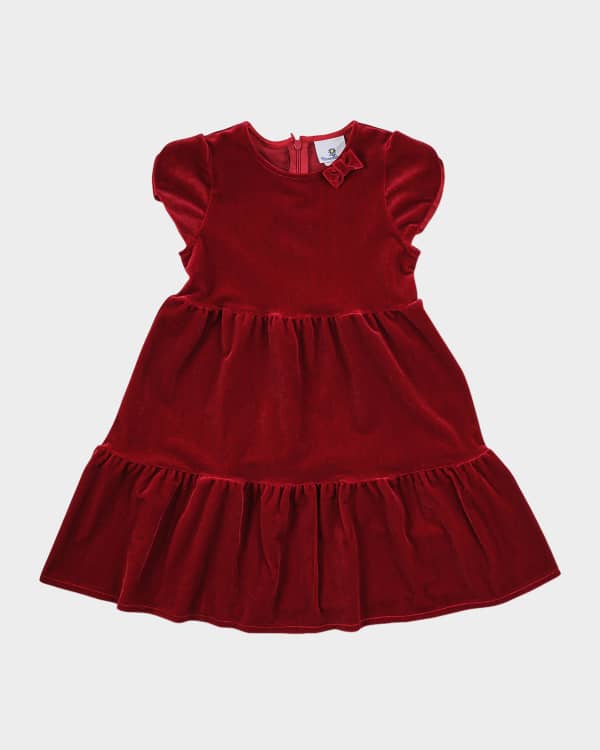 Bardot Junior Girl's Gracie Sleeveless Velour Mini Dress | Neiman Marcus