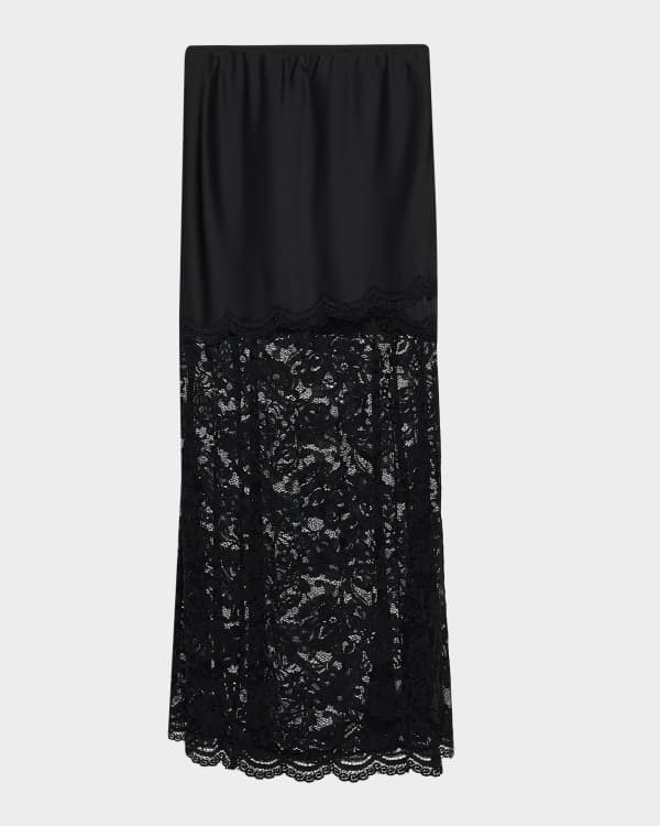 Maje Josino Flower Tulle Maxi Skirt | Neiman Marcus