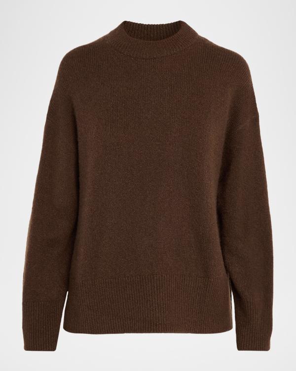 FRAME The Cashmere Brushed Sweater | Neiman Marcus