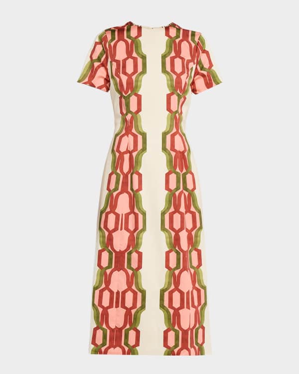 knee length dresses for ladies Odette Corset Midi Dress main image 0
