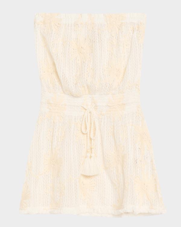 Ramy Brook Sahana Zebra Sheer Coverup Maxi Dress | Neiman Marcus