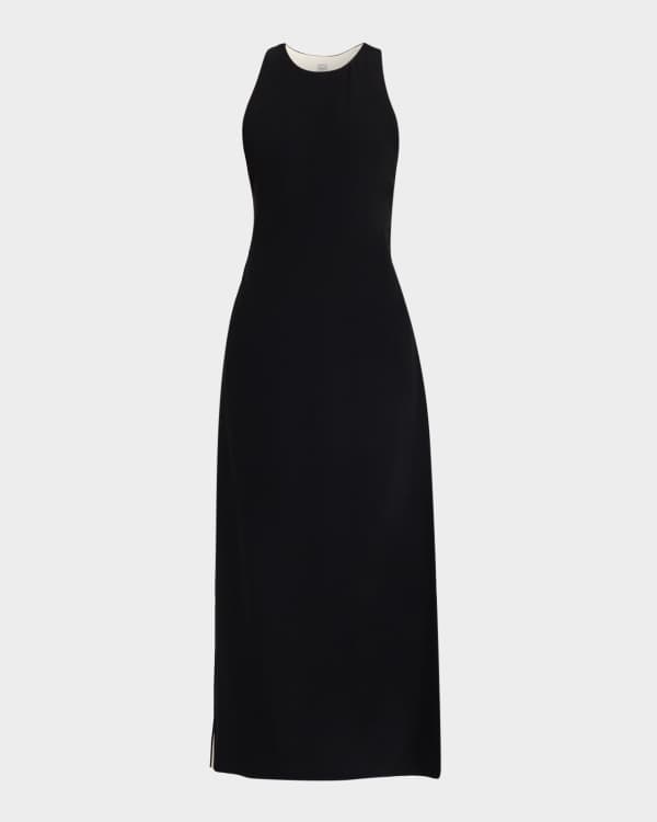 tulip hem halter dress Tulip Printed Silk Halter Maxi Dress With Silk Flower – Rodarte main image 1