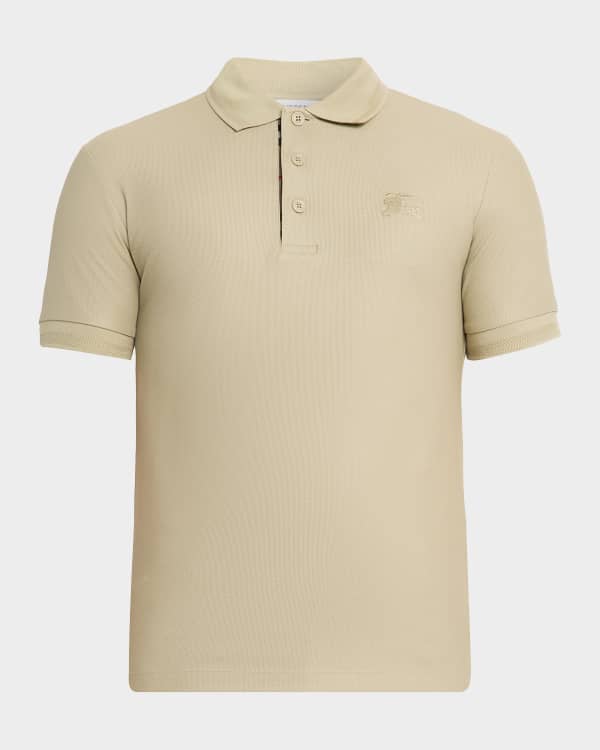 Burberry Men's EKD Logo Polo Shirt | Neiman Marcus