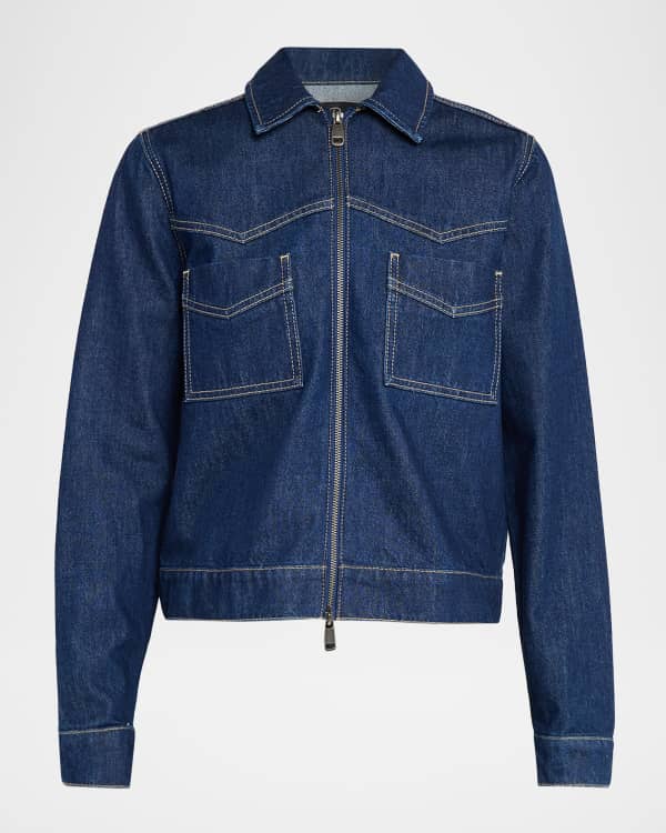 Citizens of Humanity Quira Puff Denim Jacket | Neiman Marcus