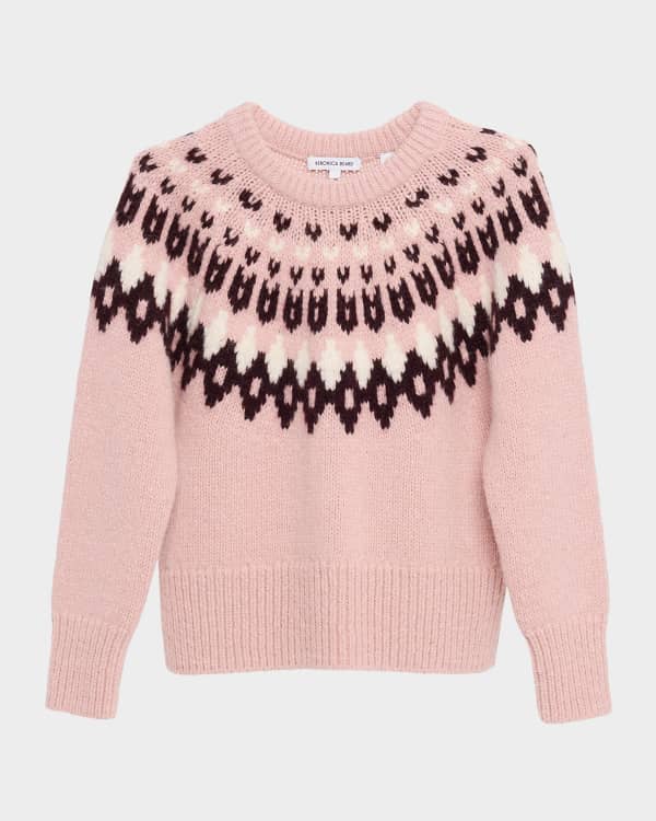 Roma Crystal-Embellished Cutout Crewneck Sweater