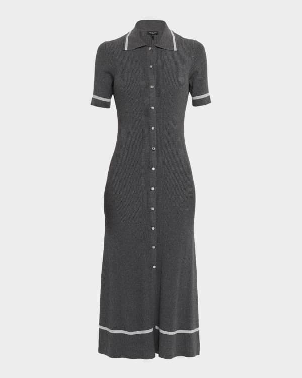 Rag & Bone Logan Lace Trim Slip Dress | Neiman Marcus