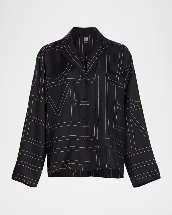 Toteme Fluid Tie Top | Neiman Marcus