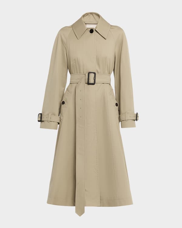 Burberry Lightweight Cashmere Wrap Coat | Neiman Marcus