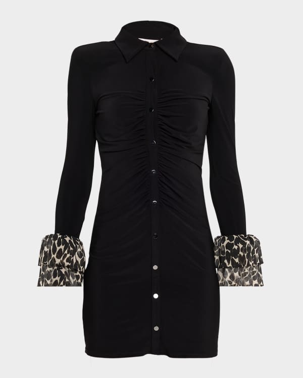 Ramy Brook Paradise Sparkle Marina Strapless Mini Dress