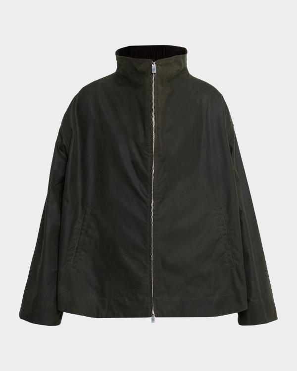 Toteme Long Hooded Drawstring Parka | Neiman Marcus