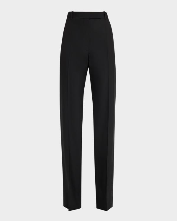 Givenchy Classic Straight-Leg Tuxedo Pants | Neiman Marcus