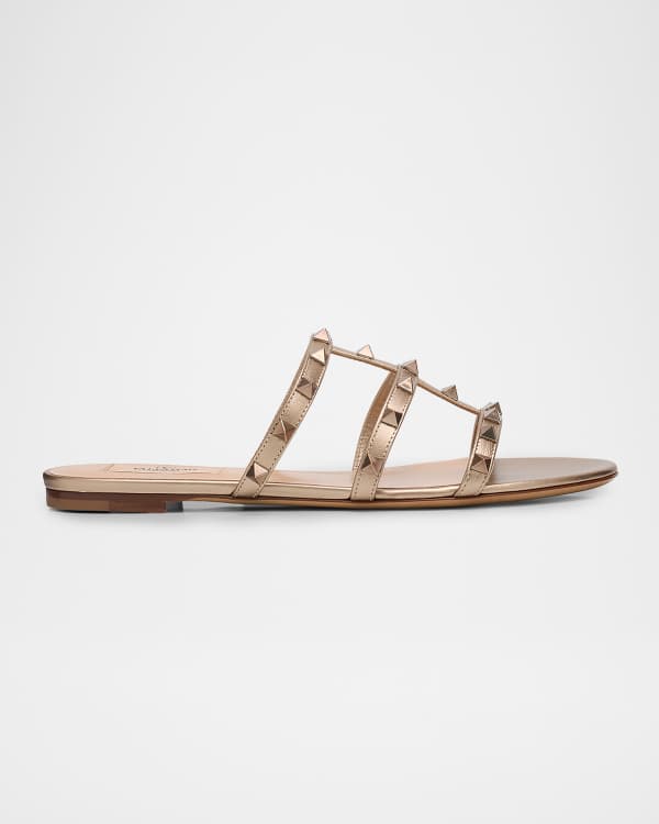 お値下げ‼️VALENTINO レザーミュール Valentino Garavani 20mm VLogo Leather Medallion Mule Sandals