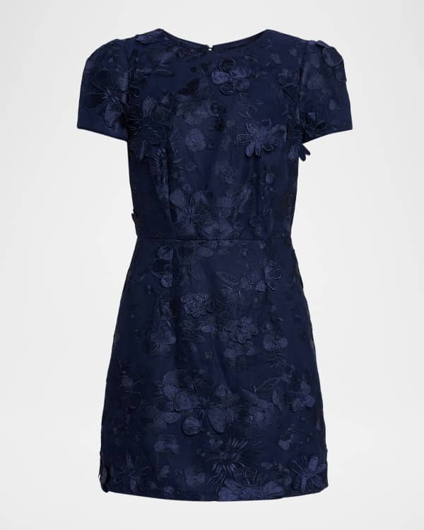 white christmas dresses Hand-Made Crystal Embellished Chiffon Mini Dress – RAISA VANESSA INT main image 1