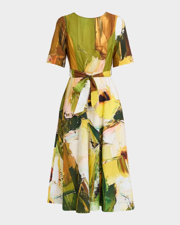 green emerald velvet dress Teri Jon by Rickie Freeman Floral Embroidered Tulle Gown main image 1