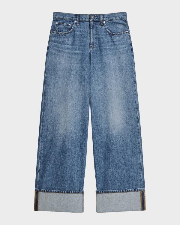 Jeans Alice + Olivia Embellished - Taille 26, Coupe Wide-Leg, Neuf Avec Étiquettes