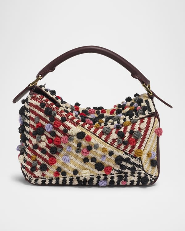 Loewe x Paula's Ibiza Beehive Basket Bucket Bag in Raffia