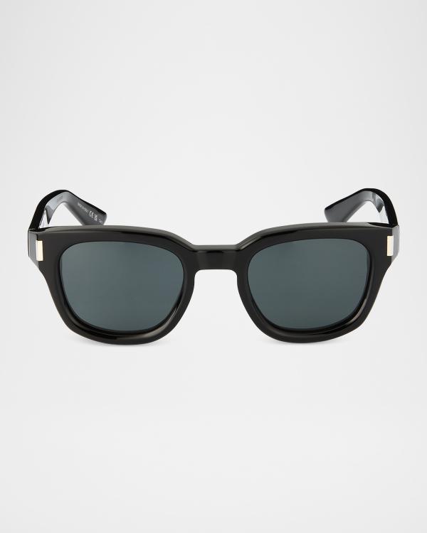 Saint Laurent Men's SL 469 Acetate Rectangle Sunglasses | Neiman