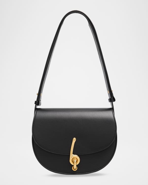 Burberry Check Buckle Shoulder Bag | Neiman Marcus