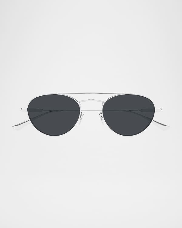 MU A56S Metal Aviator Sunglasses