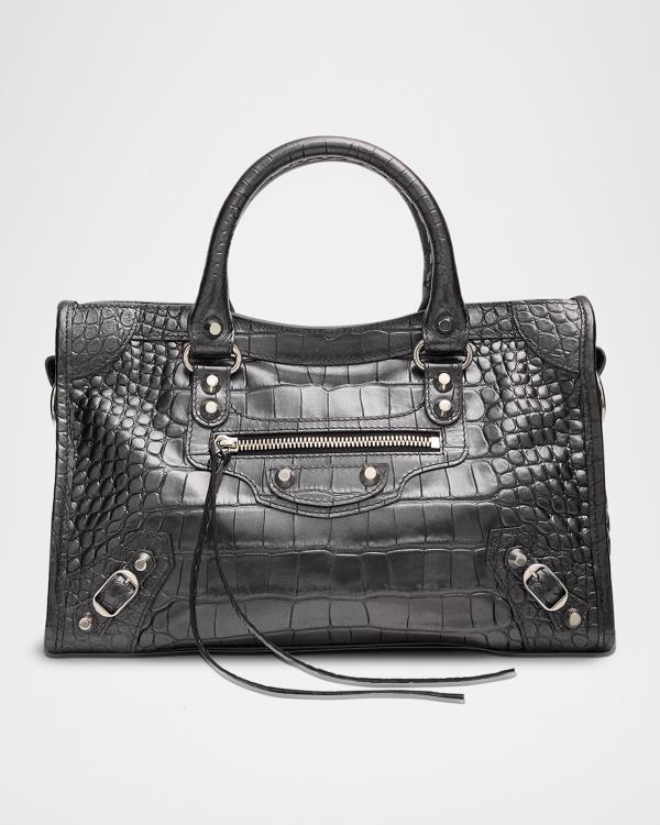 Balenciaga Le Cagole Mini Duffle Bag Metallized | Neiman Marcus